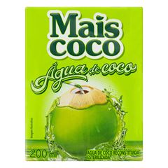 Agua De Coco Mais Coco Tp 200ml