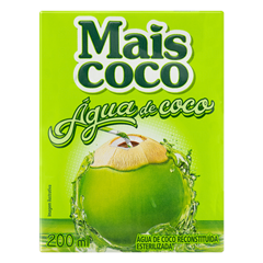 Agua De Coco Mais Coco Tp 200ml