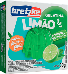 Gelatina Bretzke Limao 30g