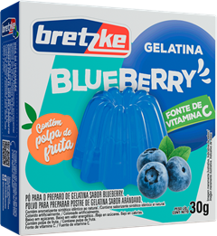 Gelatina Bretzke Blue Berry 30g