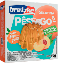 Gelatina Bretzke Pessego 30g