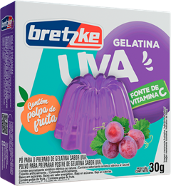 Gelatina Bretzke Uva 30g