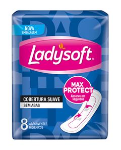 Absorvente Ladysoft Suave Sem Abas 8un