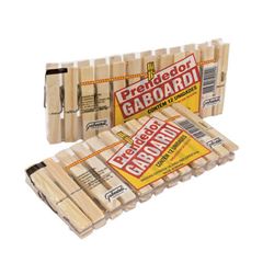 Prendedor De Roupa Madeira Gaboardi 50x12un