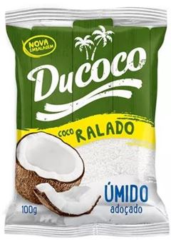Coco Ralado Ducoco Umido E Adocado 100g