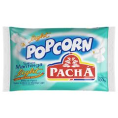 Pipoca Para Microondas Pacha Mant Light 100g