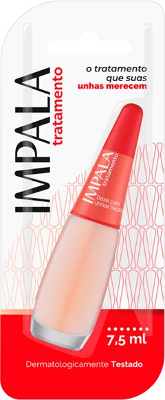 Esmalte Impala Base Unhas Fraca 6un