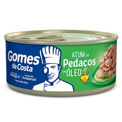Atum Gomes Da Costa Pedacos Oleo 170g