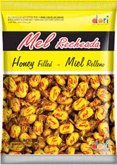 Bala Dori Dura Recheada Mel 600g