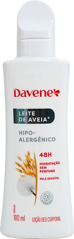 Locao Hidratante Davene Leite De Aveia Hipoalergenico 180ml
