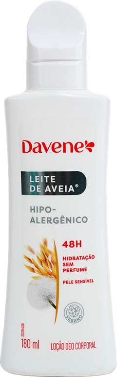 Locao Hidratante Davene Leite De Aveia Hipoalergenico 180ml