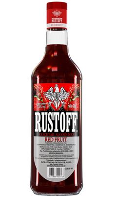 Vodka Rustoff Red Fruit Vermelha 970ml