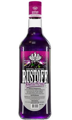 Vodka Rustoff Frutas Roxas 970ml