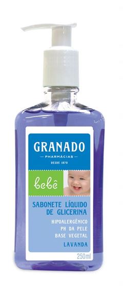 Sabonete Liquido Infantil Granado Lavanda 250ml