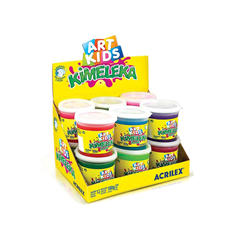 Kimeleka Acrilex 180g Geleia Cores Sortida