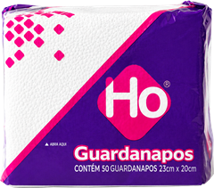 Guardanapo Ho Branco 23x20cm 16x50un