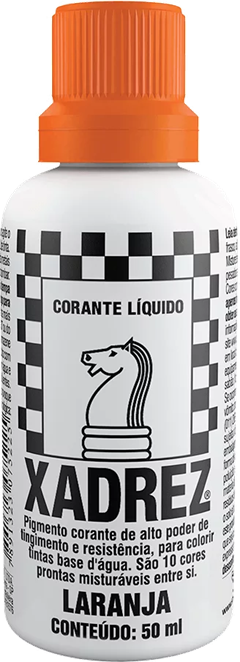 Corante Xadrez Liquido Laranja 50ml