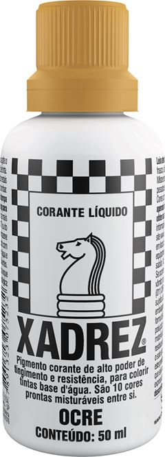 Corante Xadrez Liquido Ocre 50ml