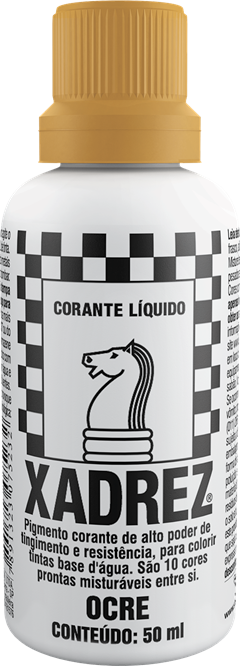 Corante Xadrez Liquido Ocre 50ml