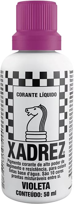 Corante Xadrez Liquido Violeta 50ml