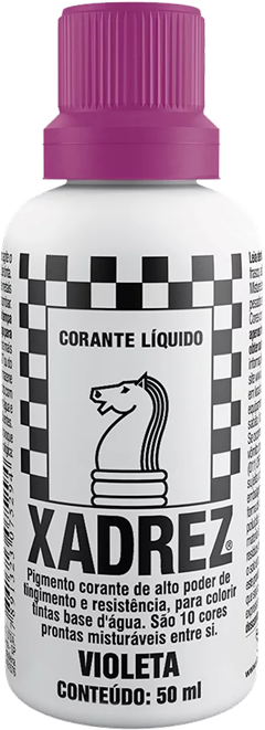 Corante Xadrez Liquido Violeta 50ml
