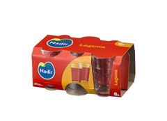 Jogo Copo De Vidro Nadir Laguna 265ml