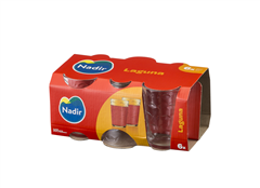 Jogo Copo De Vidro Nadir Laguna 265ml