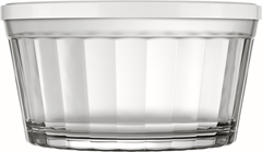 Tigela De Vidro Americano Nadir Com Tampa 600ml