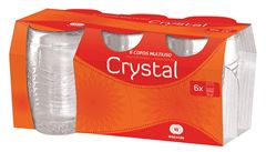 Jogo Copo Vidro Wheaton Crystal 280ml