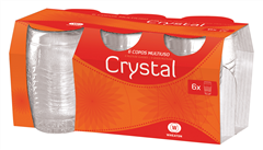 Jogo Copo De Vidro Wheaton Crystal 280ml