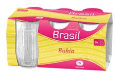 Jogo Copo De Vidro Wheaton Multiuso Bahia 315ml