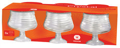 Jogo Taca De Vidro Sobremesa Wheaton Crystal 371ml