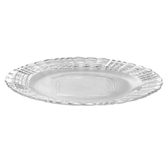 Prato De Vidro Raso Wheaton Crystal 23cm 36un