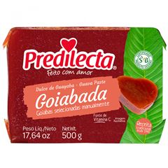 Doce De Goiabada Predilecta Barra 500g