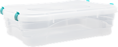 Caixa Organizadora Plastico Jaguar Com Tampa 23l
