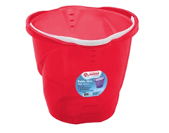 Balde Plastico Jaguar Max Transparente 16l