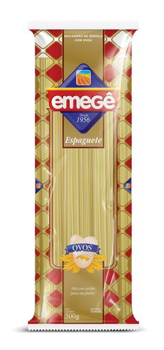 Macarrao Emege Espaguetti Ovos 500g