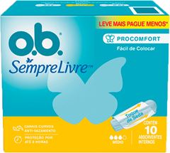 Absorvente Interno Ob Medio Lv10 Pg8