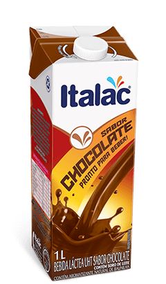 Achocolatado Pronto Italac Com Tampa Tp 1l