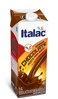 Achocolatado Pronto Italac Com Tampa Tp 1l