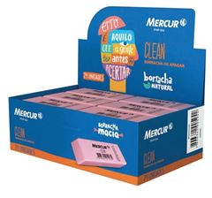 Borracha Mercur Clean Rosa