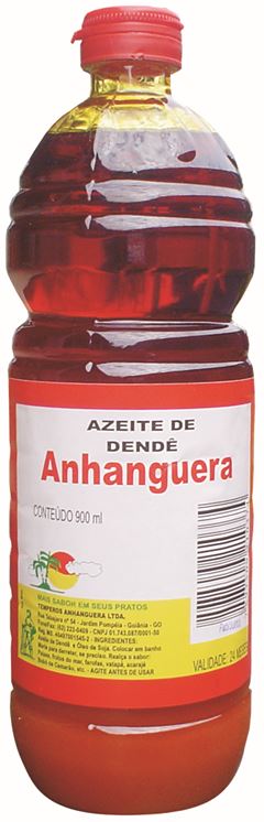 Azeite Dende Anhanguera 900ml