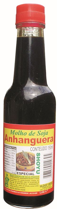 Molho Shoyu Anhanguera 150ml