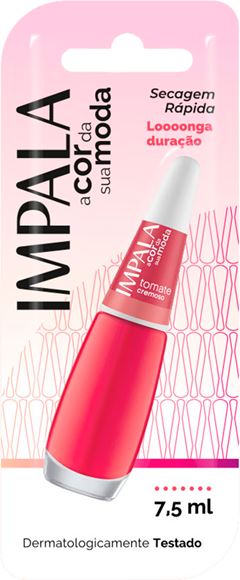 Esmalte Impala Cremoso Tomate 6un