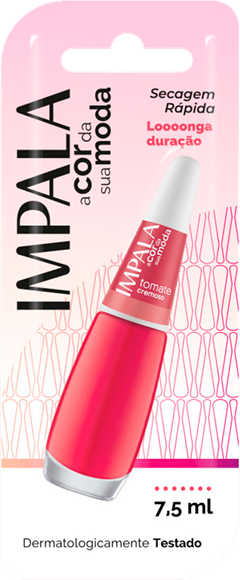 Esmalte Impala Cremoso Tomate 6un