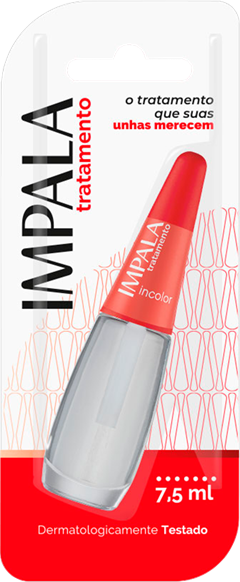 Esmalte Impala Tratamento Incolor 6un
