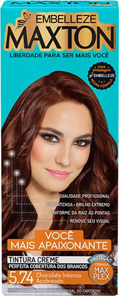 Tintura Maxton 5.74 Chocolate Acobreado