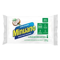 Sabao Pedaco Minuano Coco Unitario 200g