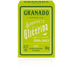 Sabonete Granado Glicerina Erva Doce 90g