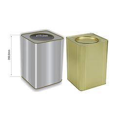 Lata Vazia Palmira Com Tampa 170mm 18l